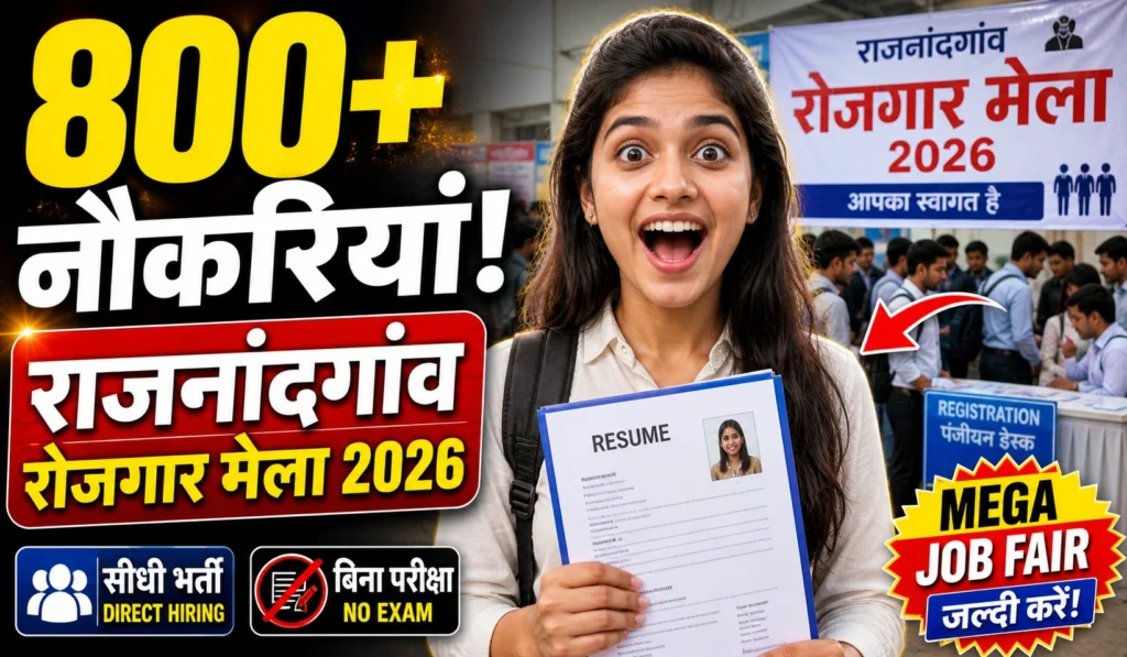 Rajnandgaon Rozgar Mela 2026